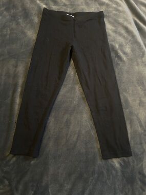 Forever 21 Black Leggings with Elastic Waistband